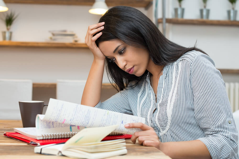 Girl Studying